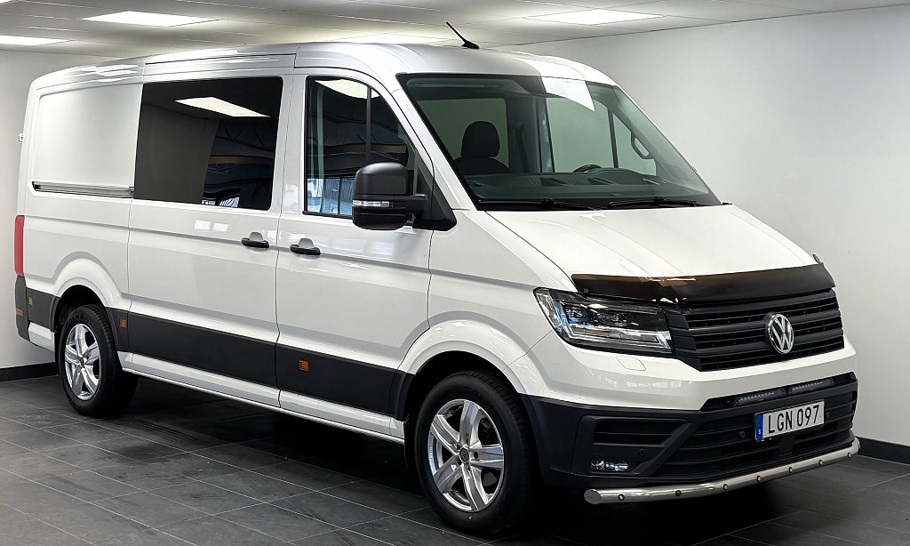 Volkswagen Crafter 35 35 Combi/Twin cabin 2.0 TDI *Moms*LED*5-sits*Leasebar