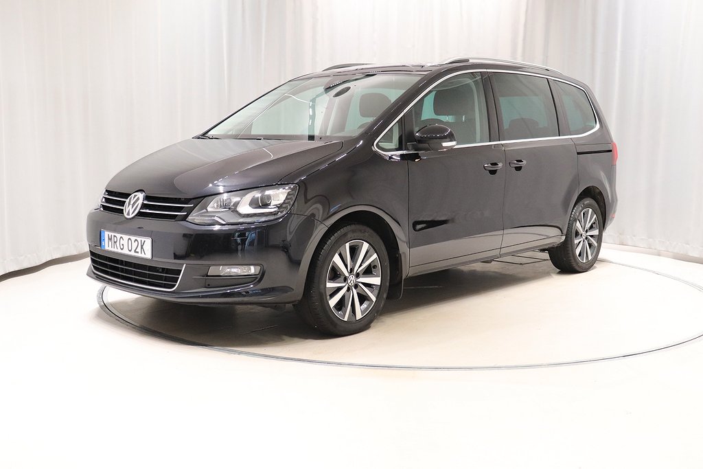 Volkswagen Sharan 1.4 TSI 7sits Aut Drag Kamera Värmare Pano