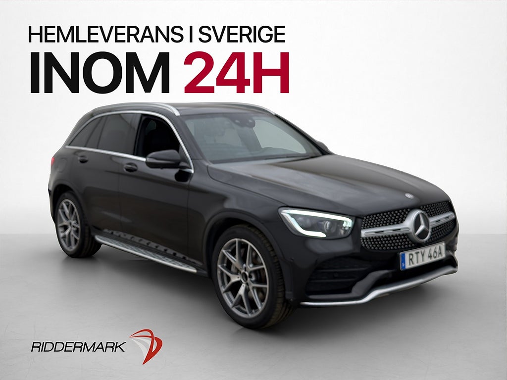 Mercedes-Benz GLC 300 d 4M AMG D-Värm Pano Burm Cockpit Drag