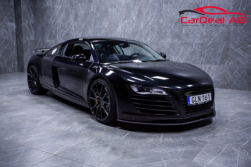 Audi R8 Coupé 4.2 FSI V8 420hk Q Larini avgassystem B&O Maxton