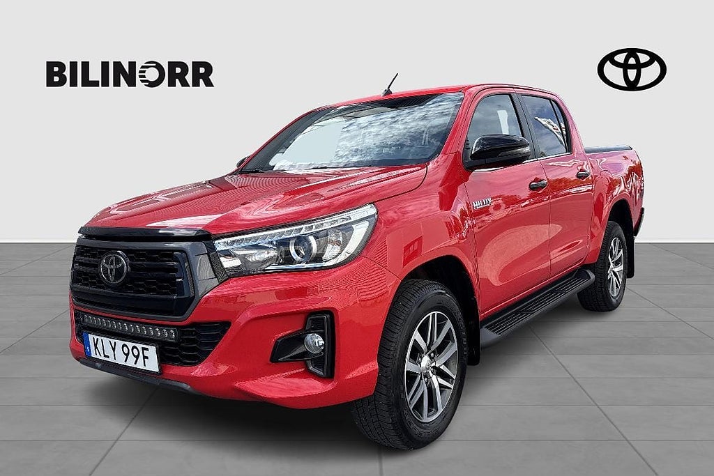 Toyota Hilux Dubbelhytt 2.4 AWD Automatisk, 150hk, 2020 MOMS