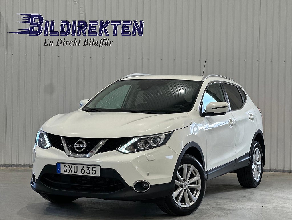 Nissan Qashqai 1.2 DIG-T XTRONIC-CVT EN ÄGARE DRAG 360° NAVI KEYLESS