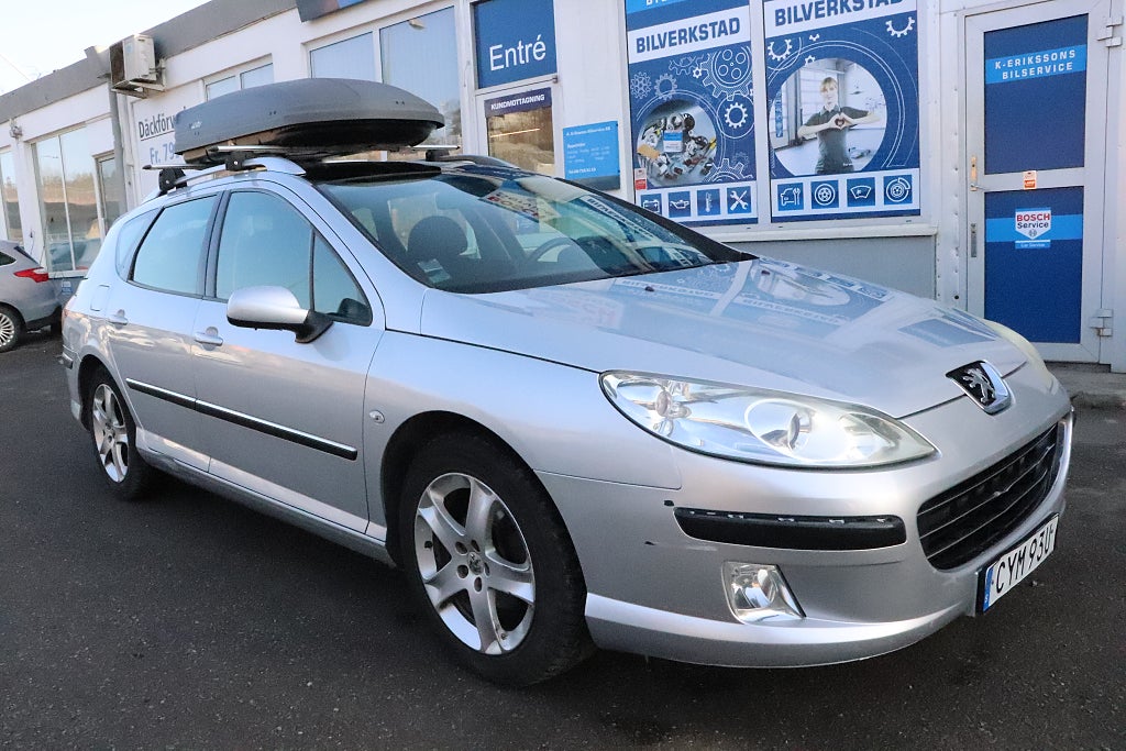 Peugeot 407 SW 2.0 HDi Automat|Nyservad|SoV-Hjul|Panorama 