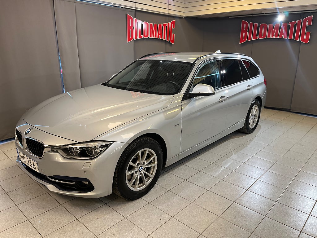 BMW 320 d xDrive 190HK Aut Sport Line Drag Navi Hifi V-Hjul 