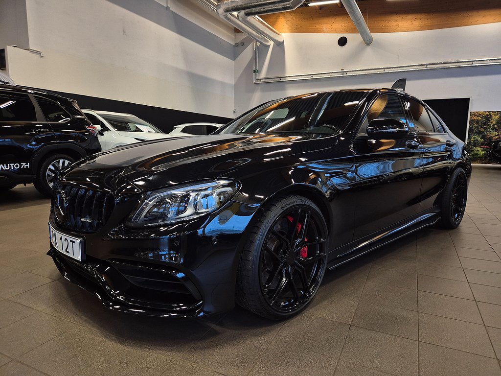 Mercedes-Benz AMG C 63 S Svensksåld / Burmester / Drag 