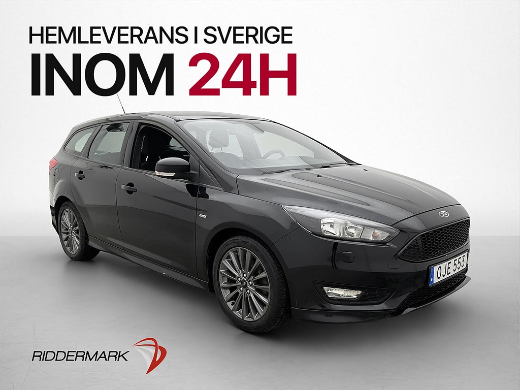 Ford Focus 1.0 125hk EcoBoost ST-Line Keyless P-sensorer