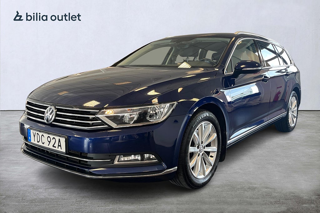 Volkswagen Passat Sportscombi 2.0 TDI 4M GT 190hk / Drag Kamera Värmare