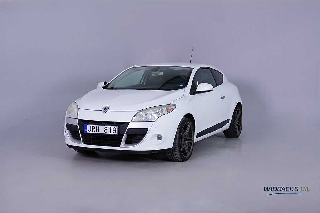 Renault Mégane Coupé 1.6 BLUETOOTH SOURROUND SYSTEM 110HK 19" FÄLG