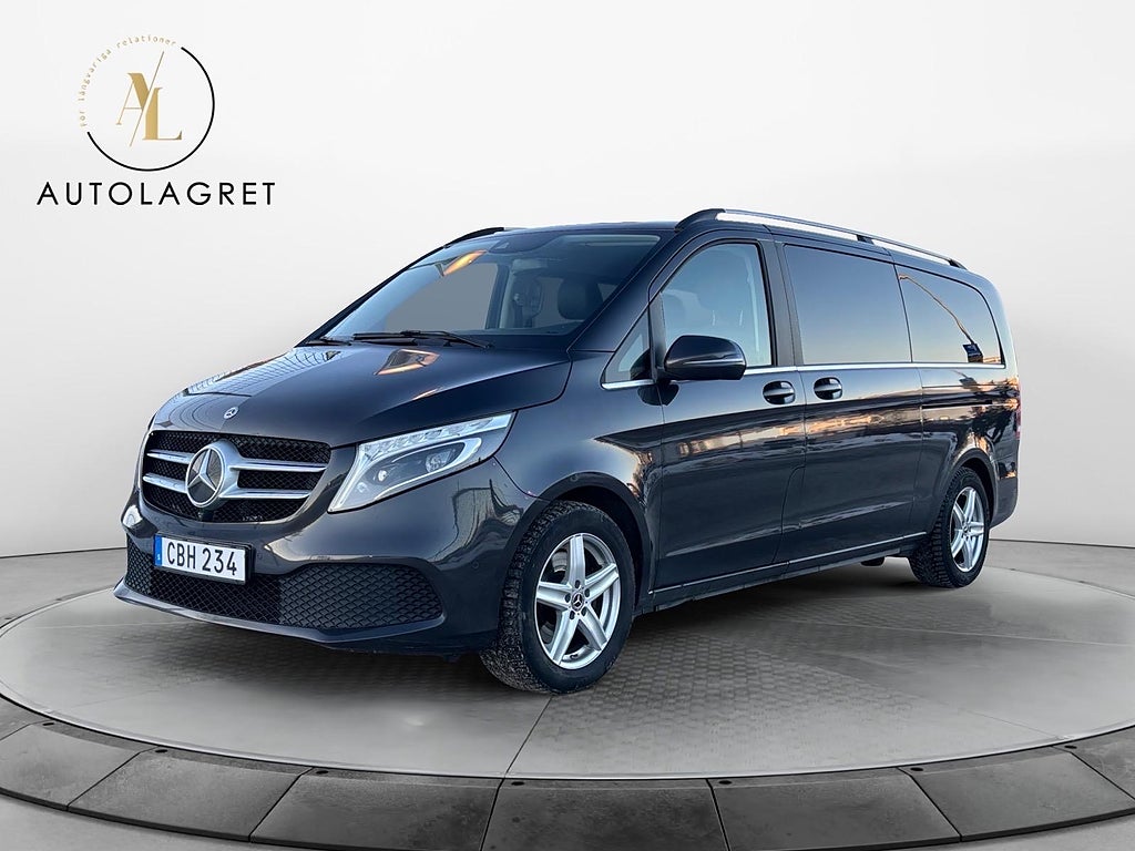 Mercedes-Benz V 250d 9G-Tronic Avantgarde Läder 8Sits Värmare Euro 6