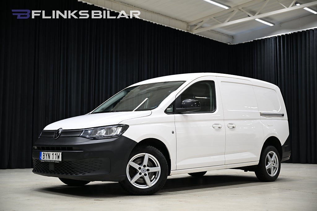 Volkswagen Caddy Maxi DSG 122HK Dubbeldörr|Drag|Värmare|Backkamera|Leasbar