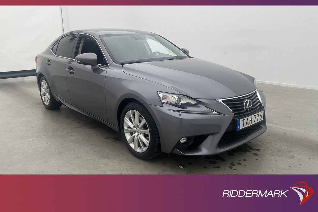 Lexus IS 300h 2.5 223hk Comfort B-Kamera Rattvärme Keyless