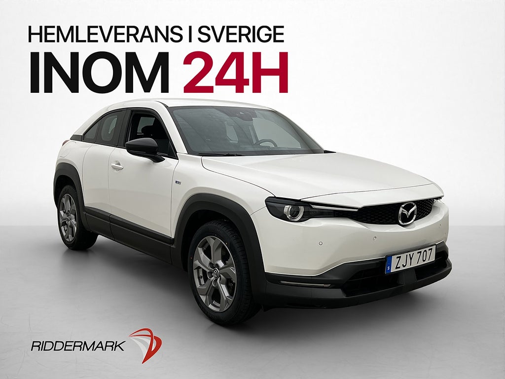 Mazda MX-30 e-Skyactiv EV Kamera Head-Up Rattvärme Navi