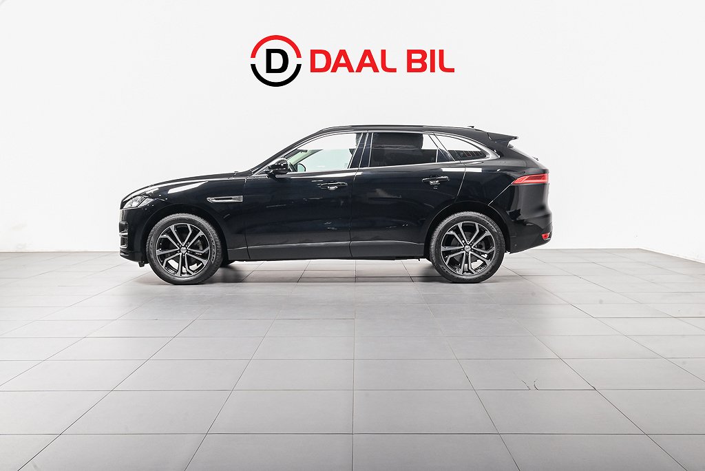 Jaguar F-Pace 20D AWD 180HK MOTORVÄRMARE KEYLESS KAMKEDJA