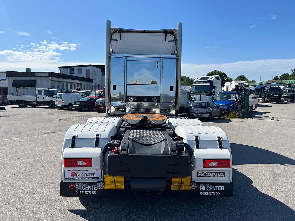 Scania S730 V8 6x2 Dragbil, Hydraulik, Klädd inredning