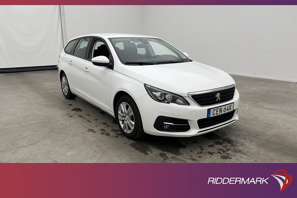 Peugeot 308 SW 130hk Active Värm Sensorer CarPlay 0,47l/Mil