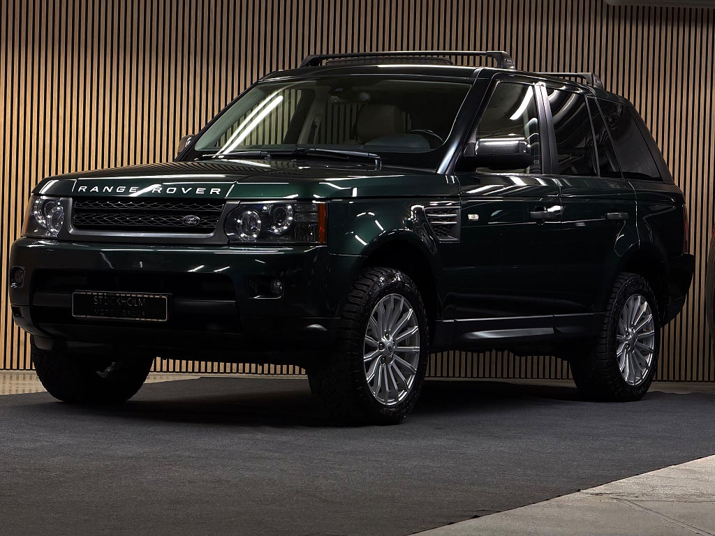 Land Rover Range Rover SPORT 3.0 TDV6 4WD/ HSE/ T-LUCKA/ *GRÖN*/ TOPPSKICK