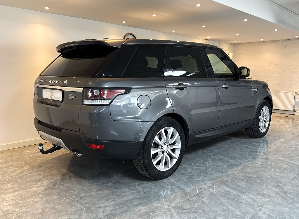 Land Rover Range Rover Sport  3.0 TDV6 4WD HSE KAMREMBYTT B-KAMERA DRAGKROK NYBES