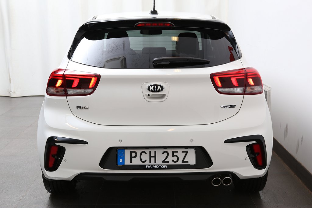 Kia Rio 1,0 T-GDI 120hk GT-Line Aut 5D CarPlay Kamera 2020