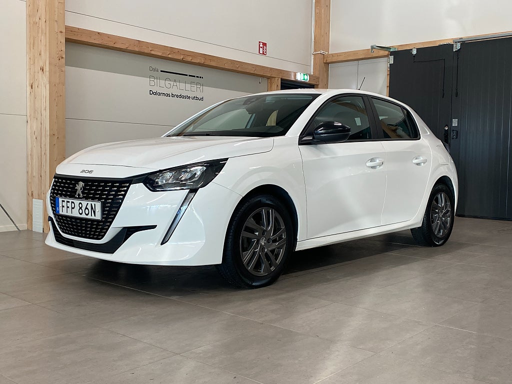 Peugeot 208 Active Pack 75hk- apple carplay, 558kr årsskatt