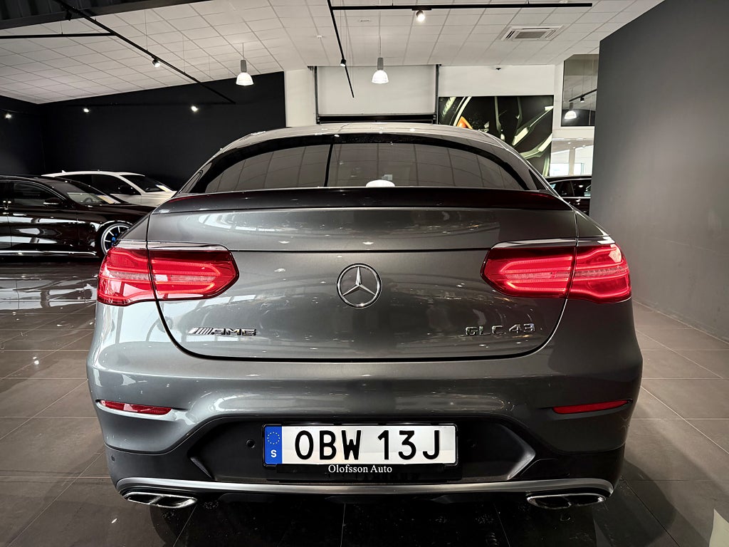 Mercedes-Benz GLC 43 AMG Coupé 4MATIC Drag El-stolar Burmester Läder - bild 4