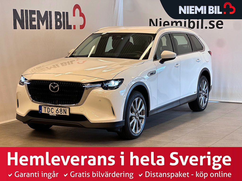 Mazda CX-80 PHEV AWD 7-sits/60km Range/10ÅrsGaranti/LAGERBIL