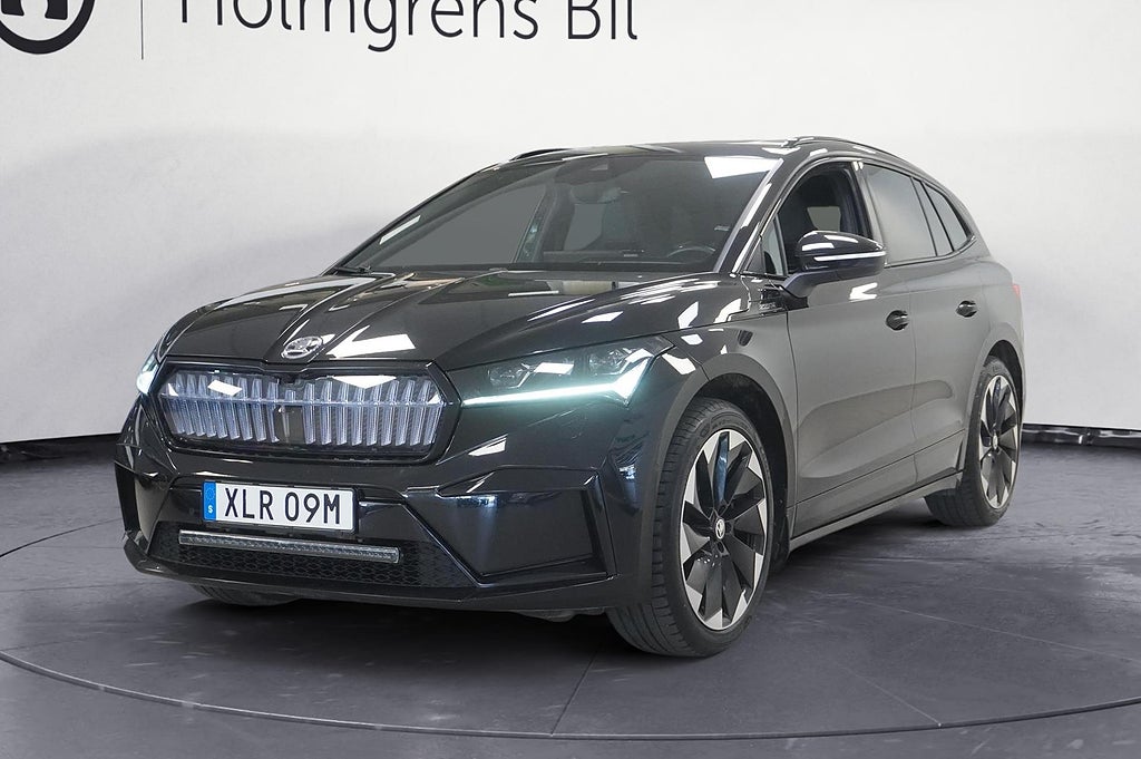 Skoda Enyaq iV Eq Iv 80x, 265 hk Drag Sportline Panoramatak | Ränta 3,95%