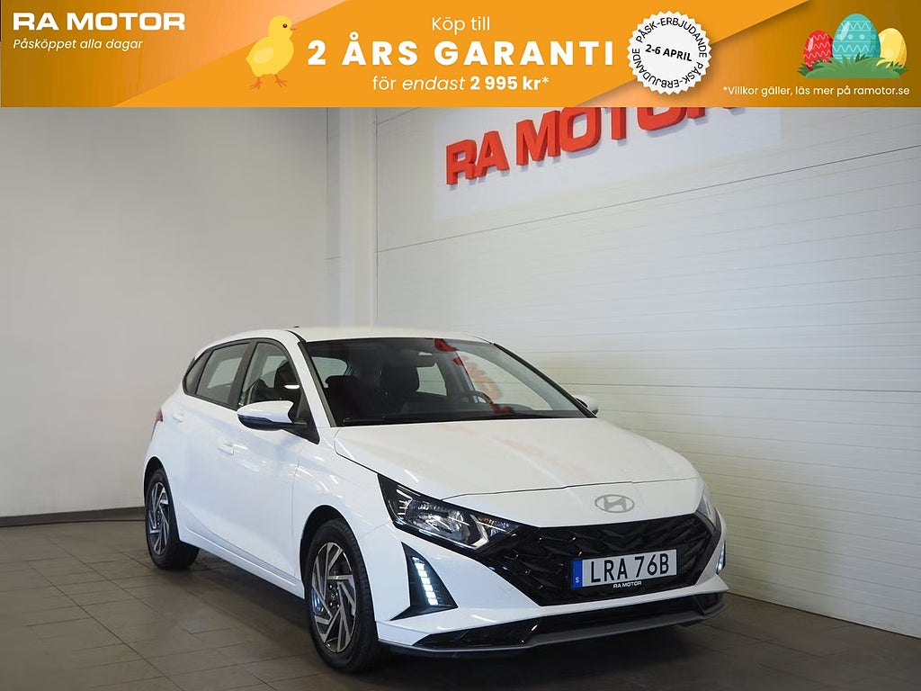 Hyundai i20 Essential 1.0 T-GDI 100HK Automat Kamera Moms 2025