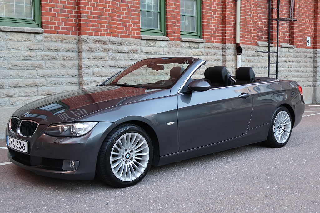 BMW 320I Convertible Comfort/Dynamic/Svensksåld/Rikligt utrustad