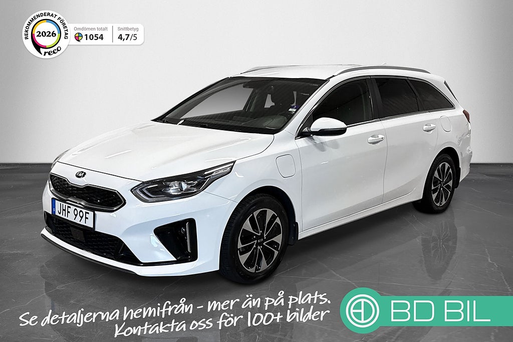 Kia Ceed Plug-In VÄRMARE BACKKAMERA ADAPTIV FARTHÅLLARE MOMS