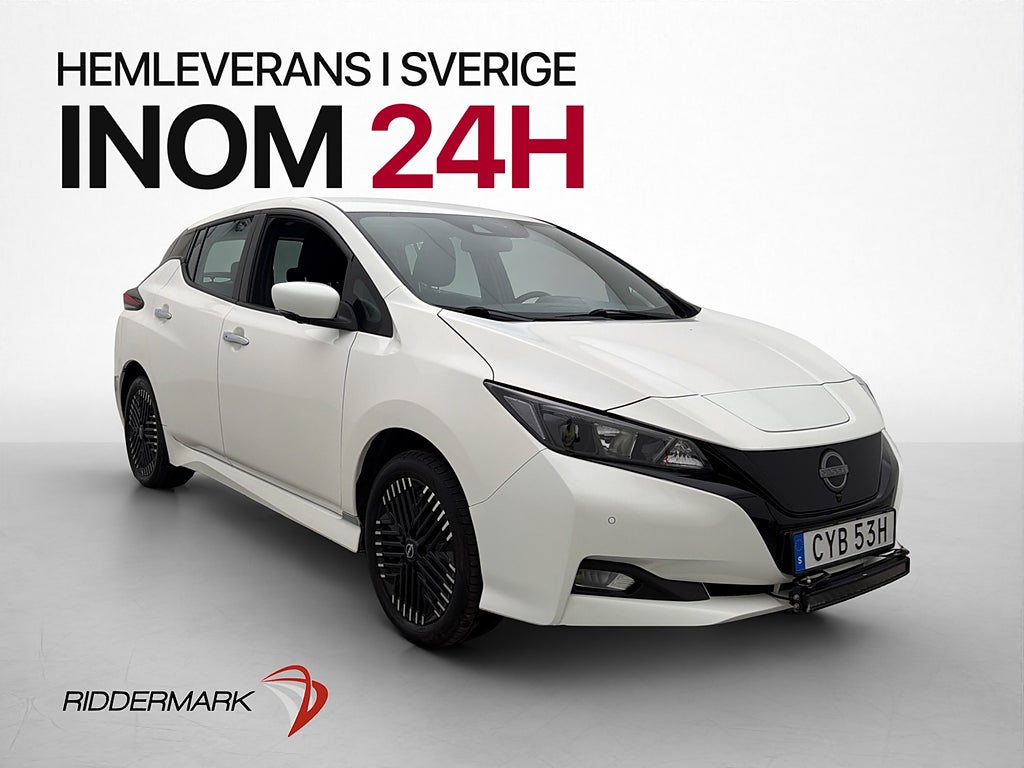 Nissan Leaf 62kWh N-Connecta 360° Navi Rattvärme MOMS
