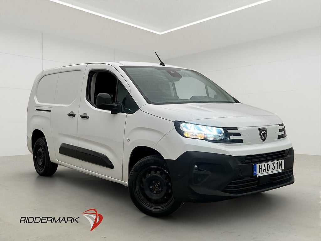Peugeot Partner L2 1.5HDi Värmare Drag B-Kamera CARPLAY Moms