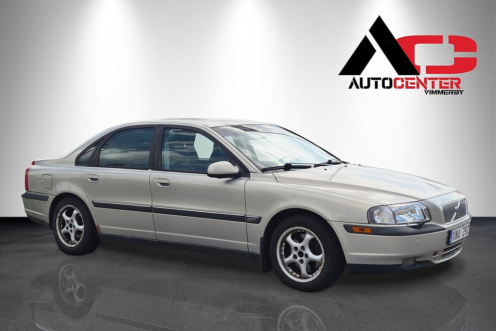 Volvo S80 2.9 Automat 200hk Skinnstolar 1,95% Ränta 