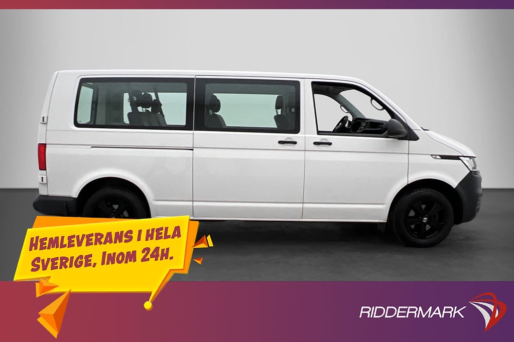 Volkswagen Transporter Kombi Lång 2.0TDI PDC 9-Sits Moms