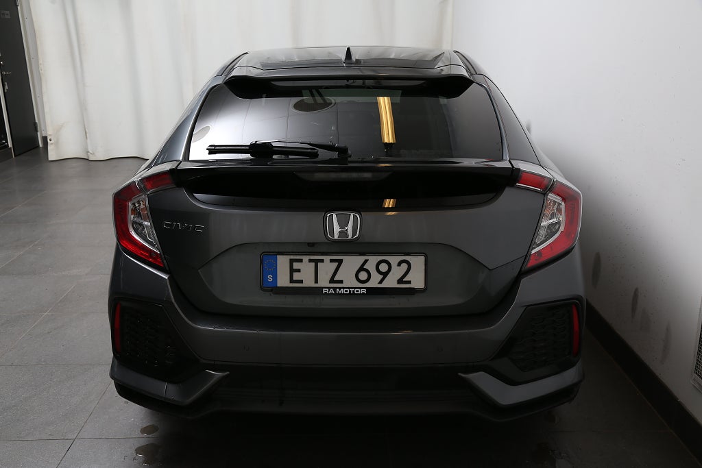 Honda Civic 1,5 i-VTEC Turbo Prestige Aut 5D Motorvärmare 2017