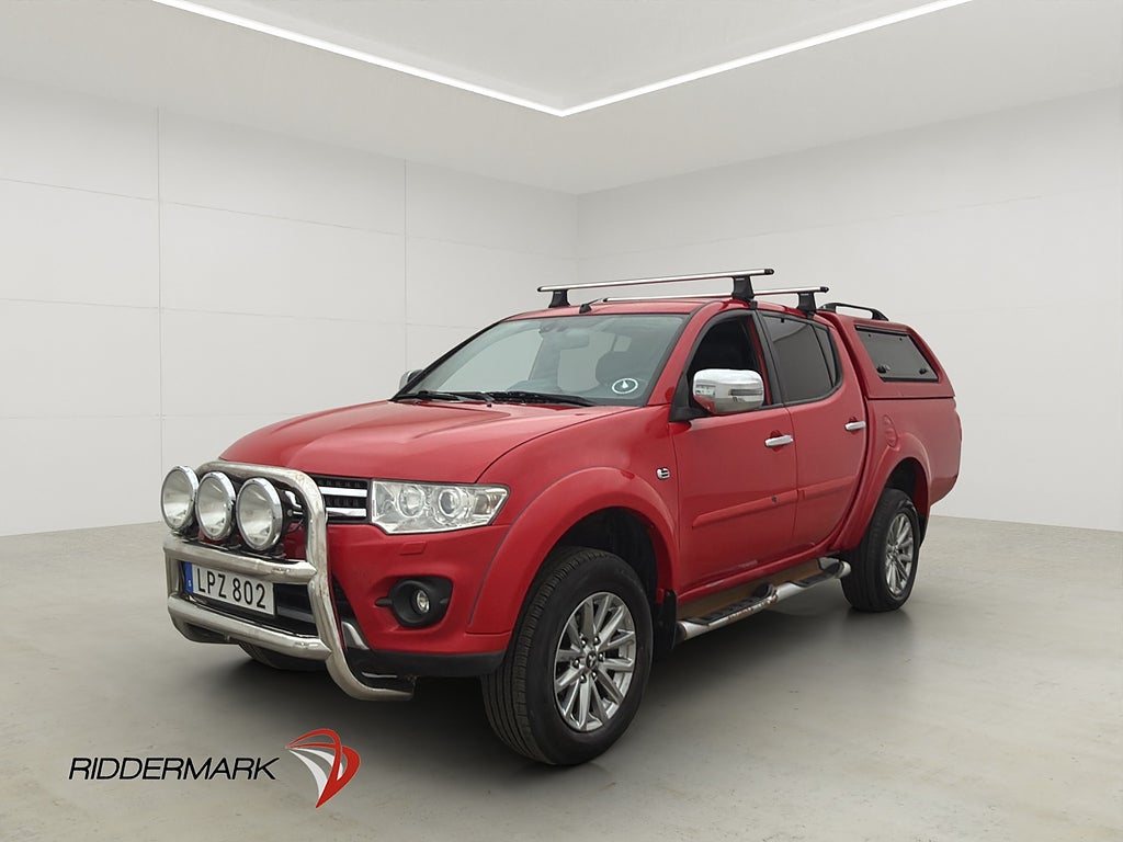 Mitsubishi L200 2.5 4x4 178hk Drag Skinn Lastsläde Kåpa Moms