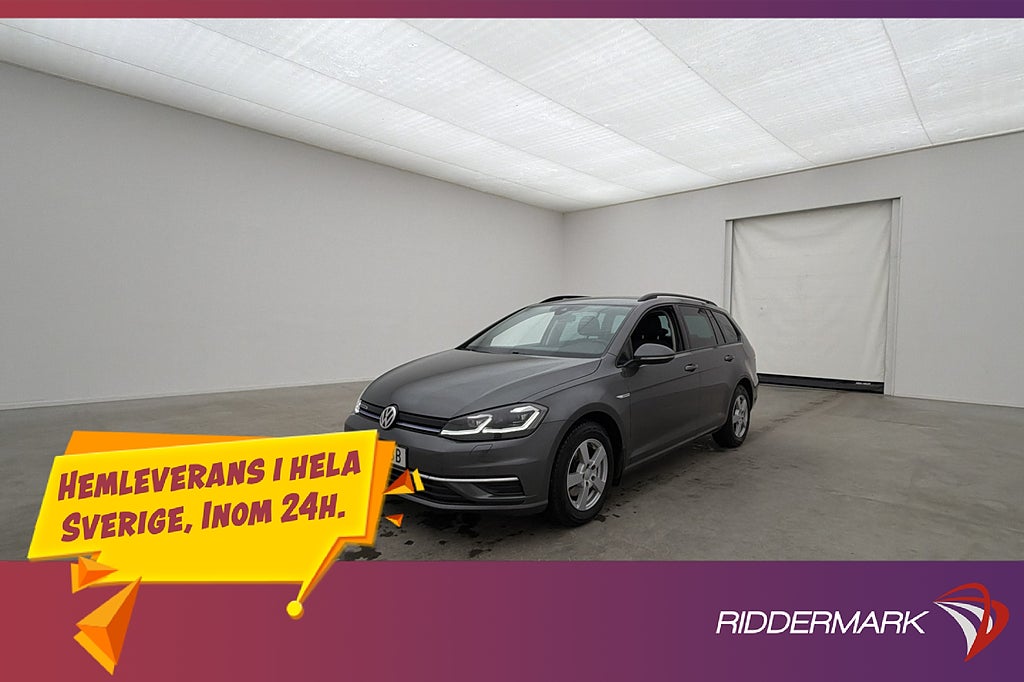 Volkswagen Golf SC 1.5 TGI 130hk Värmare Drag Kamera CarPlay