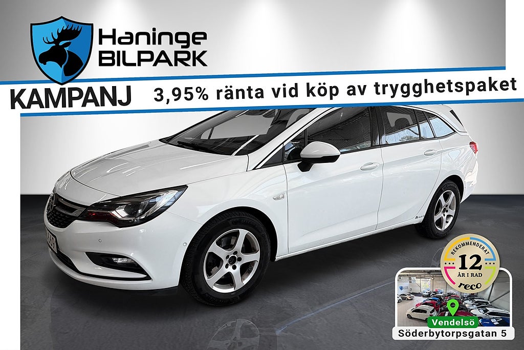 Opel Astra 1.6 CDTI DYNAMIC SUPERDEAL 3.95% / PDC / VÄRMARE / BT