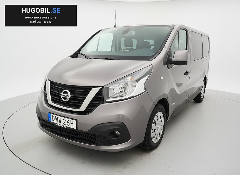 Nissan NV300 239.600:- ex. moms Kombi 2.0 dCi Automat 9-sits
