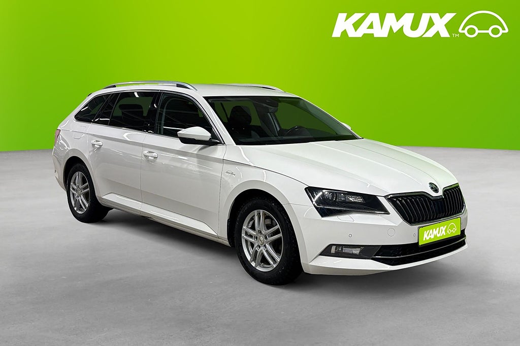Skoda Superb Kombi 2.0 TDI 4x4 L&K 190hk Värmare Canton Navi B-Kam Drag