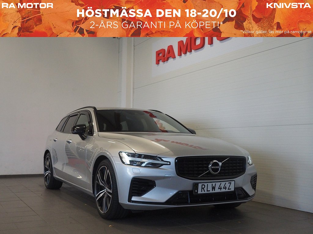 Volvo V60 Recharge T6 AWD 340hk R-Design |Navi|Kamera|Voc| 2022