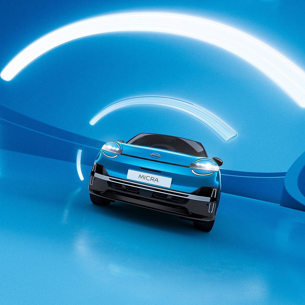 Nissan Micra 40 kWh Engage Privatleasing från 3495 kr/mån 2026