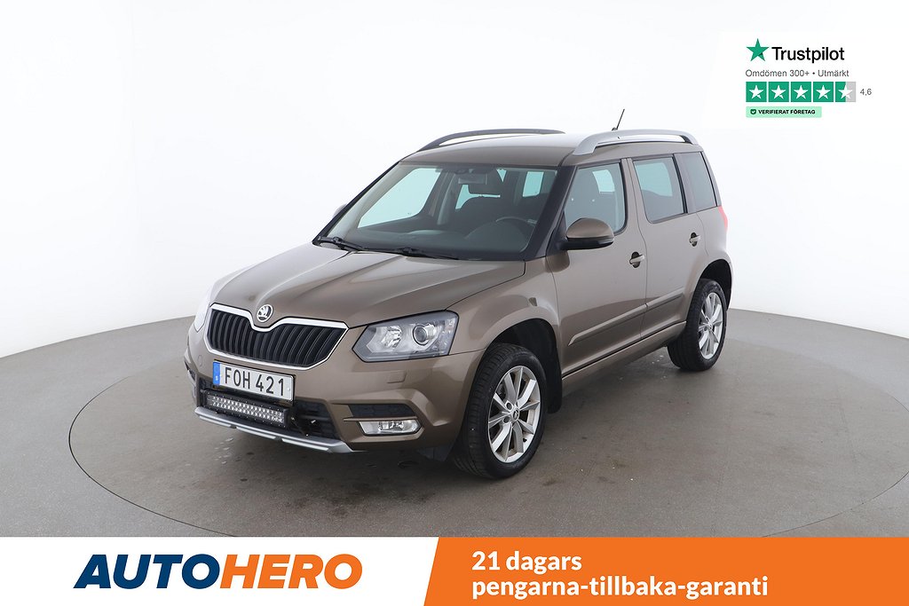 Skoda Yeti 1.4 TSI / NYSERVAD, Dragkrok, Backkamera, GPS