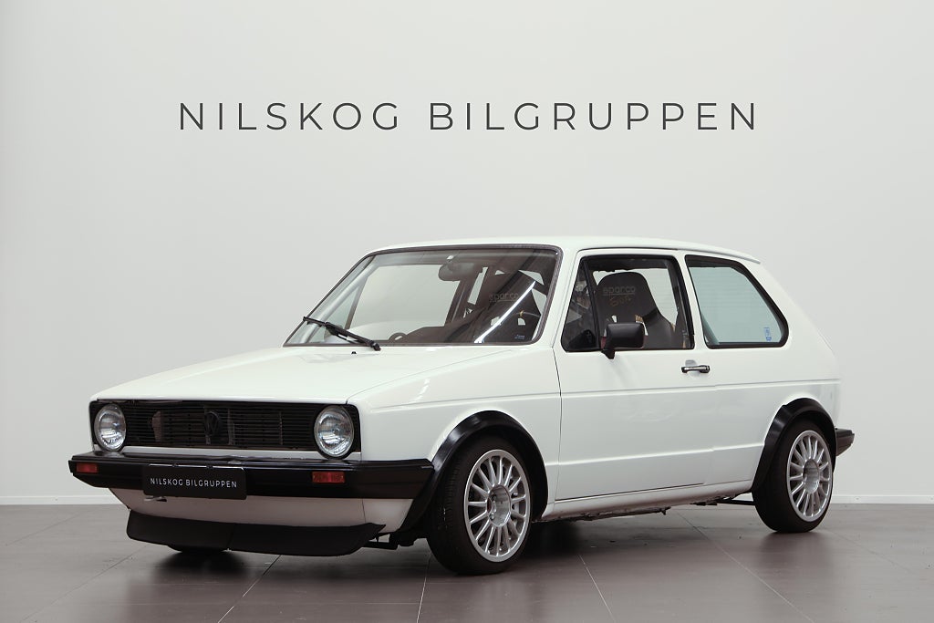 Volkswagen Golf  MK1 | 1.8T | Bur | Sparco | Fint skick! 