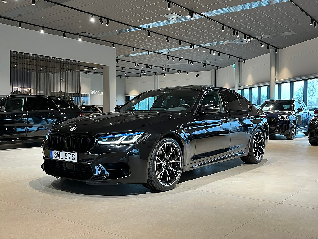 BMW M5 Competition Sedan 626hk Taklucka B&W D/A Pro