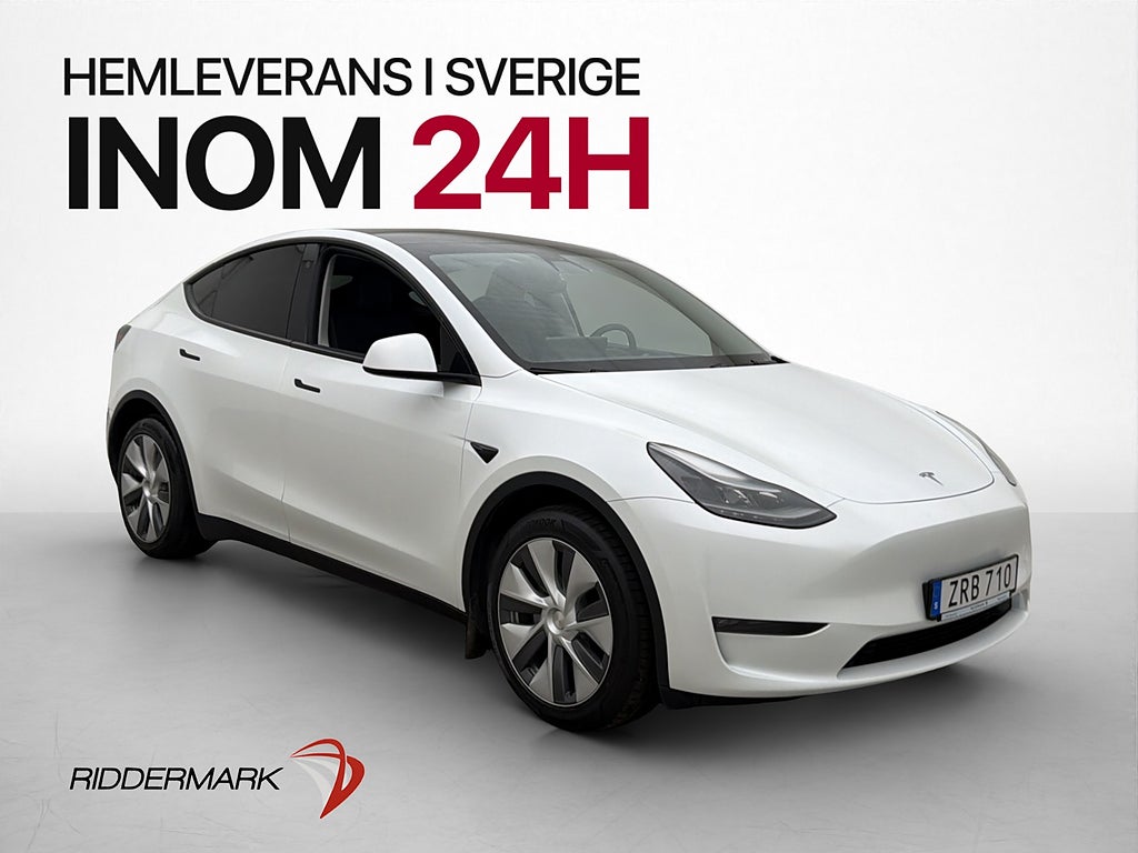 Tesla Model Y Long Range AWD 514hk Värmepump Pano Drag