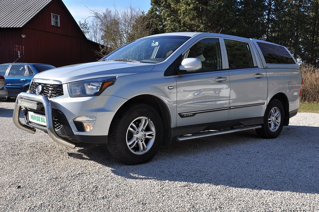 SsangYong Actyon Sports 2.2 e-XDi 4WD Aut, krok 178hk