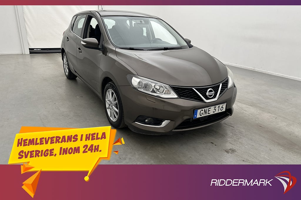 Nissan Pulsar 1.5 dCi 110hk M&K-Värmare Farthållare