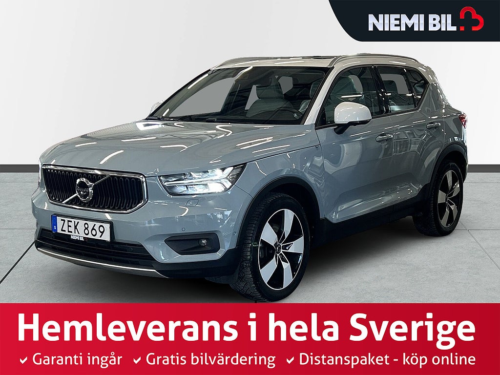 Volvo XC40 T5 AWD Momentum S&Vhjul/Pvärm/Elstol/Skinn/360/H/K/Pano