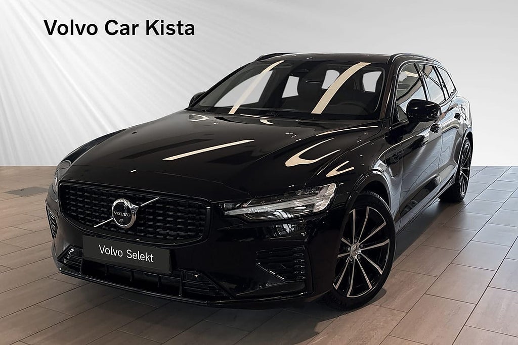 Volvo V60 T6 Plus Dark Nordic Edition H/K Dragkrok