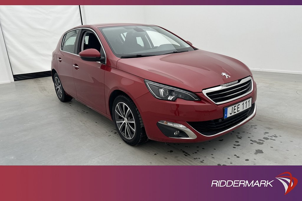 Peugeot 308 BlueHDI 120hk Allure Värmare Sensorer 0.35L/mil